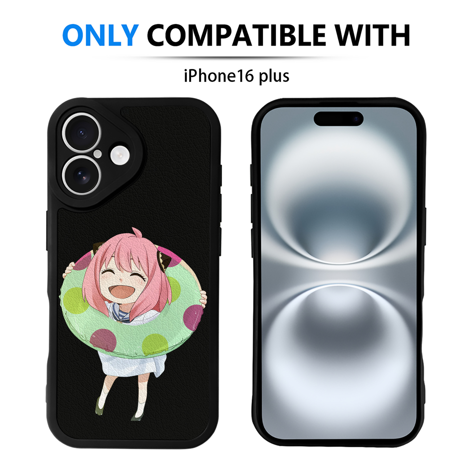 （画像用） SPY×FAMILY间谍家家酒 【iPhone 16シリーズ対応】シリコンスマホケース（レザー調） 材質：シリコン